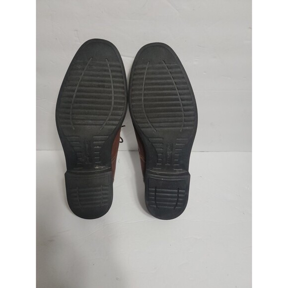 Bostonian Layered Comfort Foot Bed Mens Size 12 W Lace Up Dress Shoes